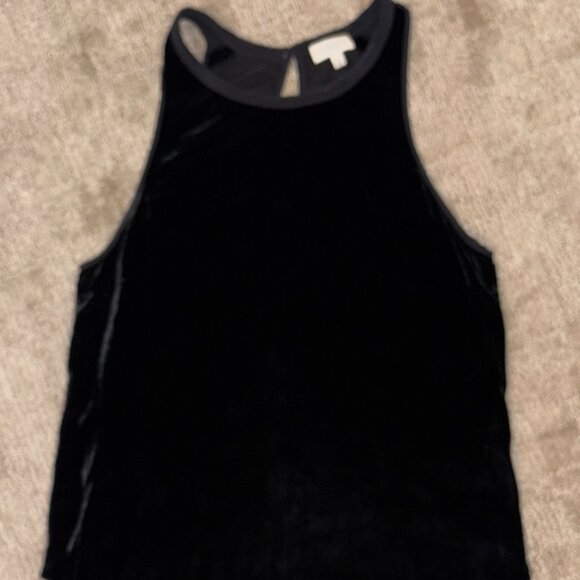 Wilfred Silk Velvet Tank - Picture 1 of 4